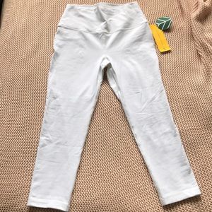 NWT Lole Yuna High Waist Crop with Mesh Size Med